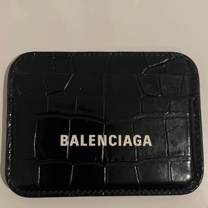balenciaga card case/holder